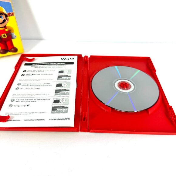 Nintendo Wii U Super Mario Maker Big Box Edition With Idea Book - Picture 5 of 5